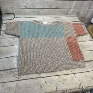 Sweater Cottage Core Weathervane Short Sleeve Small Y2K